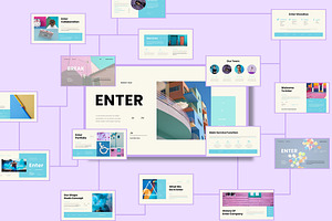 Enter - Powerpoint & Google Slide, a Presentation Template by Raseuki