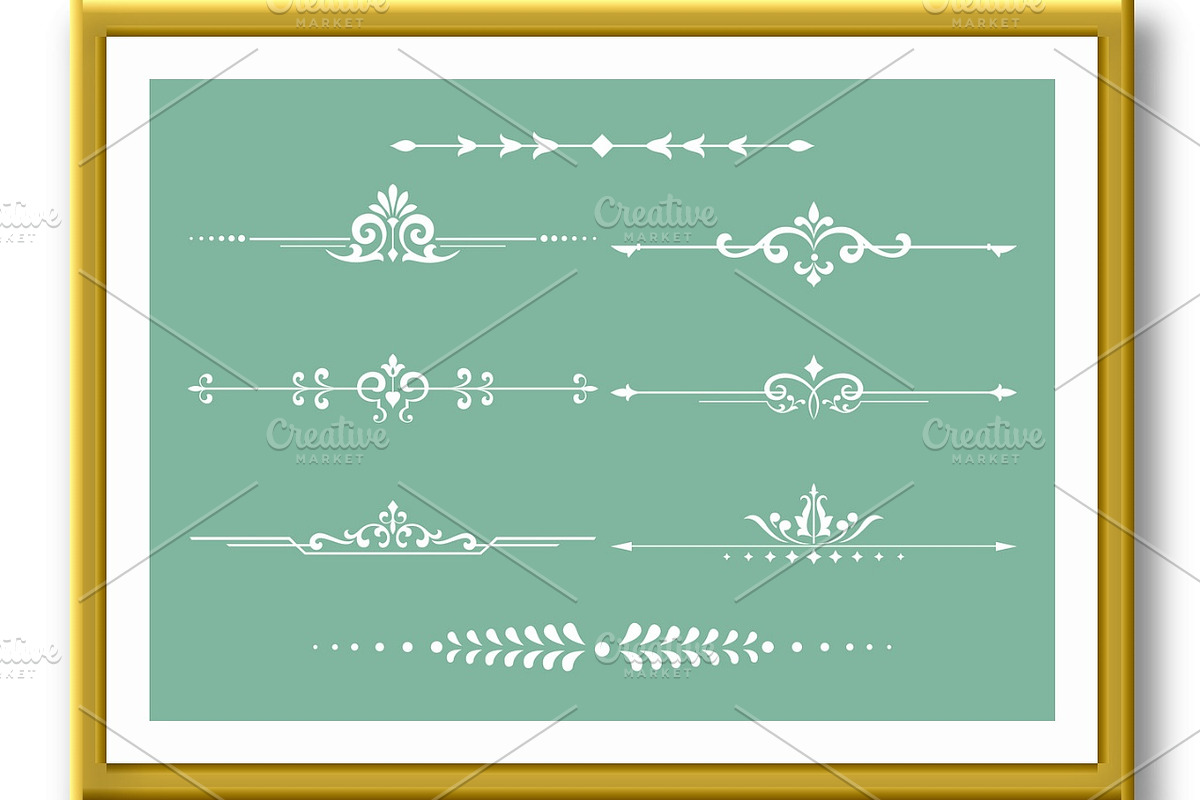 Vintage set. Floral elements for, an Object Illustration by RODINA (Photo 2 of 3)