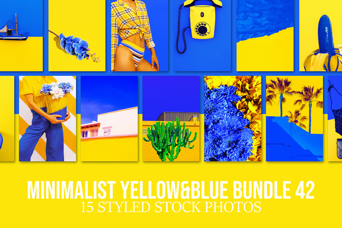 Minimalist yellow&blue bundle 42, a Person Photo by Jenya Porechenskaya (Photo 1 of 7)