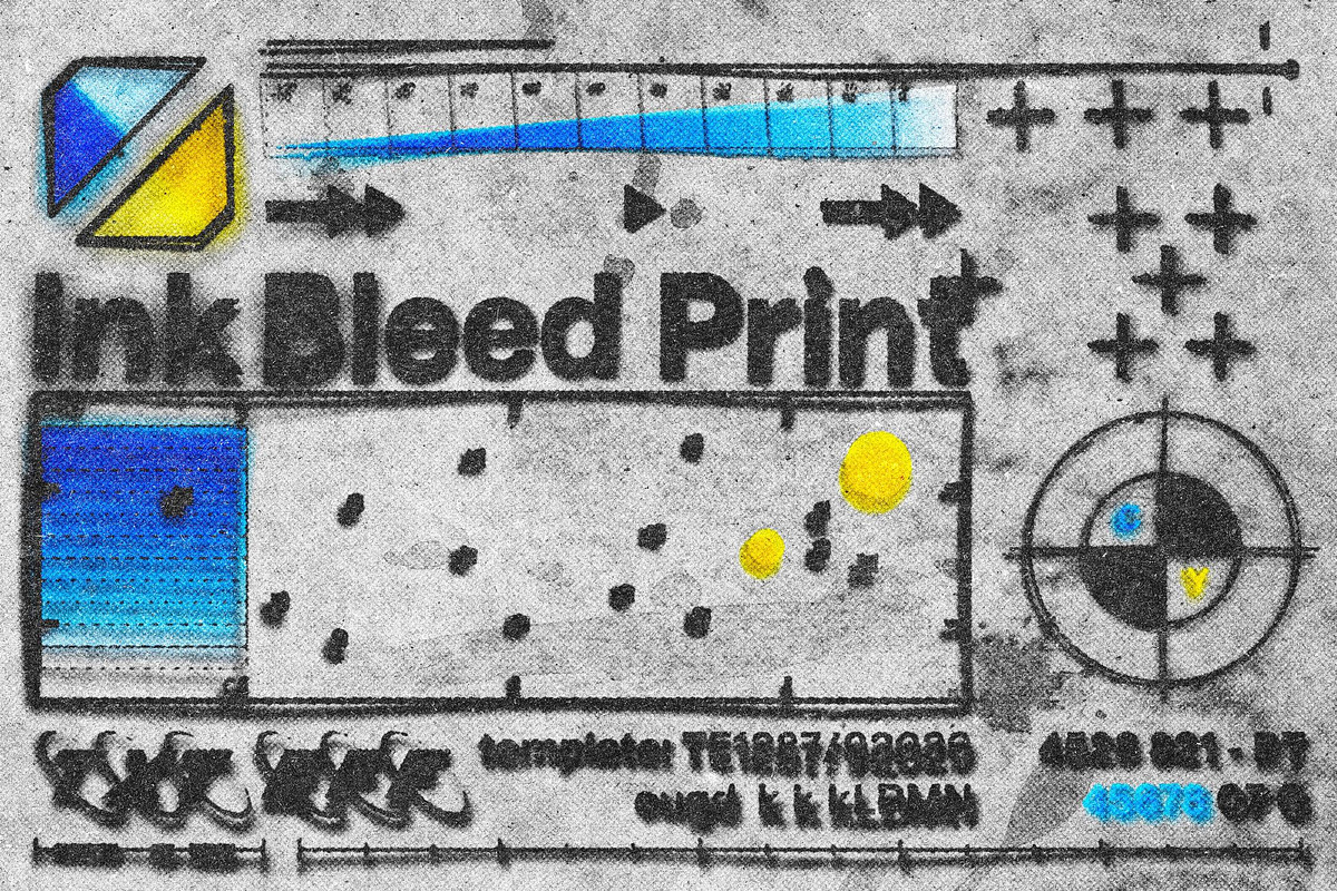 20-in-1 Ink Bleed & Overprint Bundle, a Layer Style Add-On by pixelbuddha.net (Photo 9 of 23)