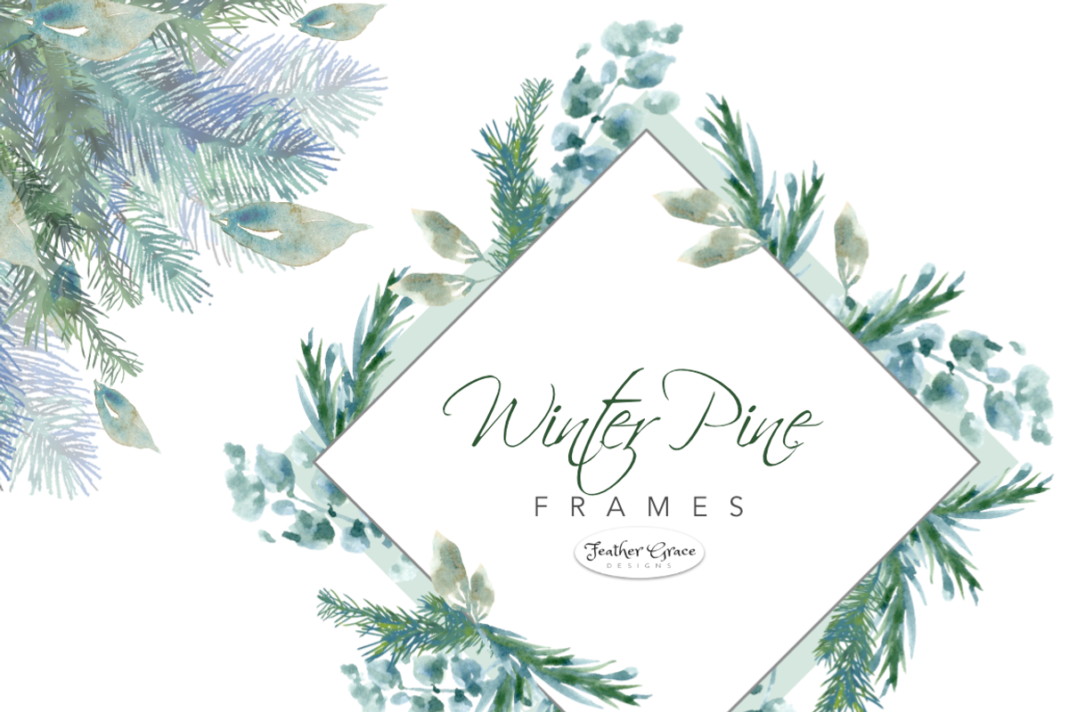 Pine Branches & Wreaths, an Illustration by Feather Grace Designs (Photo 7 of 13)