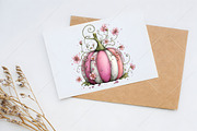 Whimsical Fall Pastel Pumpkin PNG, a Seasonal Illustration by Canvas Craft (Thumbnail 10 of 10)