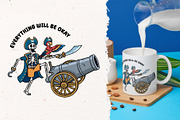 Skull pirate 10 vector illustrations, a Person Illustration by gunaonedesign (Thumbnail 5 of 7)