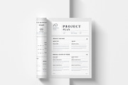 Project Plan | MS Word & Indesign, a Stationery Template by design_hut (Thumbnail 6 of 6)