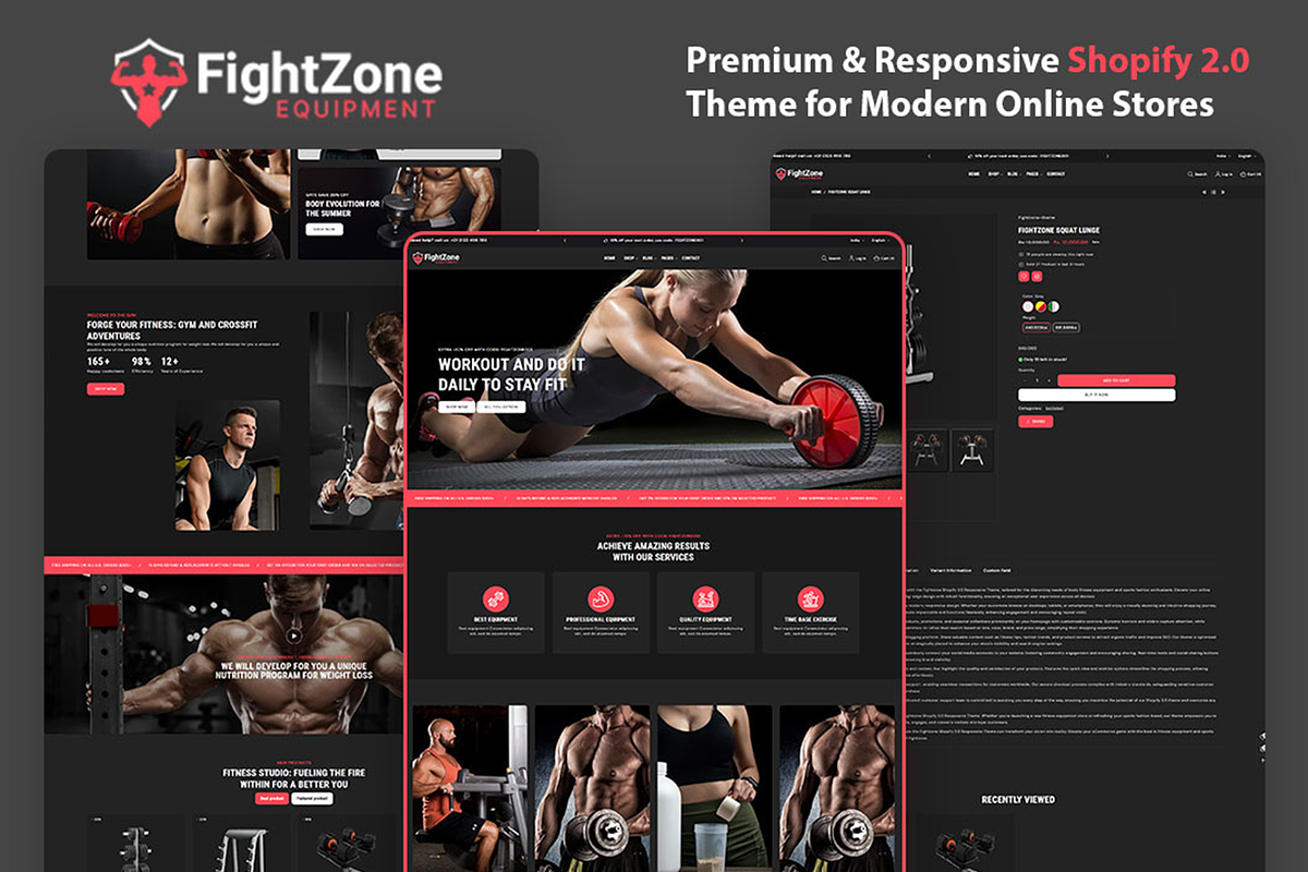 Gym & Fitness Equipment Shopify 2.0