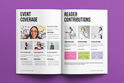 Modern Magazine Template, a Magazine Template by E-Type (Thumbnail 6 of 7)