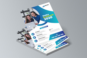 Business Flyer Design, a Flyer Template by PixelWink