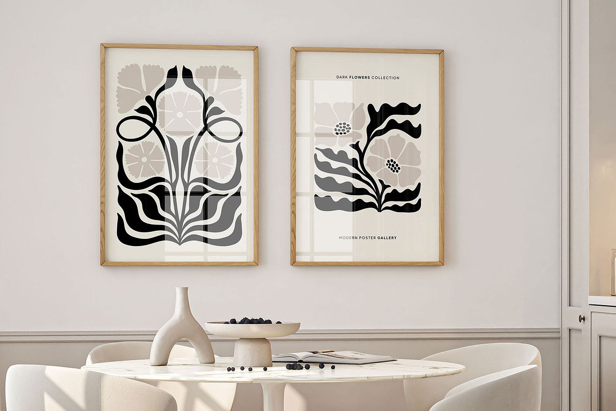 Dark Flowers. 2 | Wall Art Creator, an Object Graphic by Leleka.Store (Photo 17 of 18)