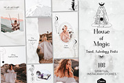 White Spiritual Instagram Stories, a Social Media Template by Under My Cozy Roof (Thumbnail 1 of 9)