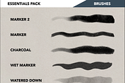 Procreate Essentials Pack, a Brushes & More by Kassandra Escoe (Thumbnail 11 of 15)