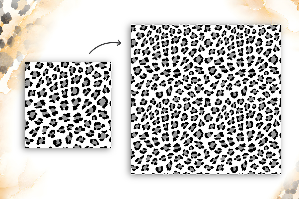 Vector seamless animal patterns, a Pattern Graphic by Iryna Denysova (Photo 4 of 9)