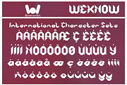 Robotic System font, a Font by weknow (Thumbnail 7 of 8)