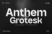 NV Anthem Grotesk – Grotesk Sans, a Sans Serif Font by Novaratype (Thumbnail 1 of 15)