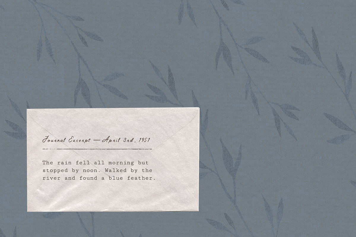 Paper Note—Nostalgic Design Toolkit, an Object Graphic by Basia Stryjecka (Photo 33 of 39)