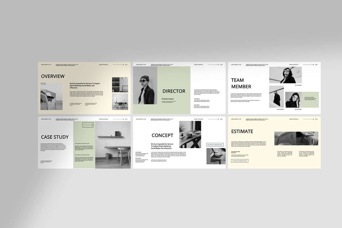 Brand Proposal Presentation Template, a Presentation Template by Spesifikstd (Photo 4 of 11)