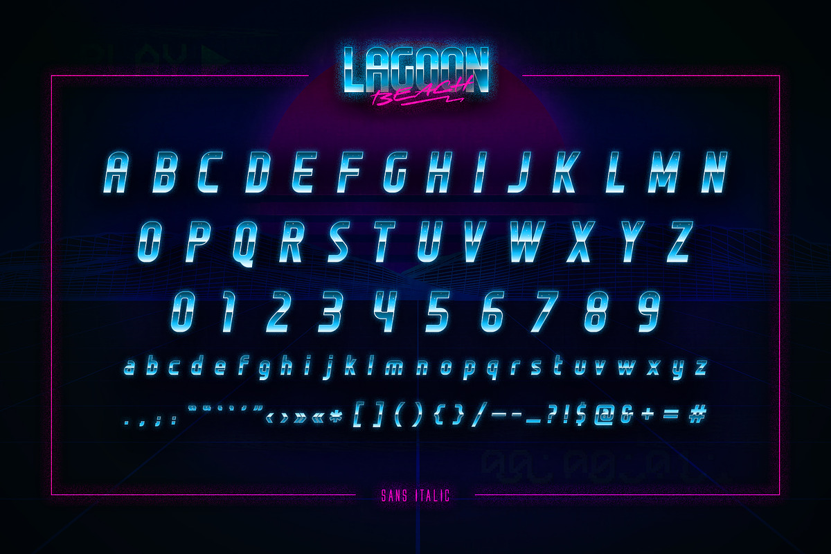 Lagoon Beach – 2 in 1 Font Pack, a Script Font by Ckybe's Corner (Photo 3 of 13)