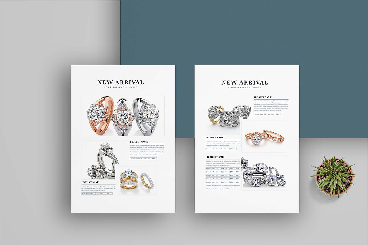Wholesale Line Sheet Templates, a Flyer Template by obayes (Photo 4 of 7)