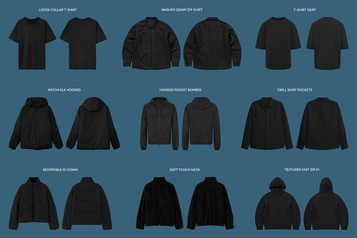 Streetwear Mockup, Clothing Mockup, an Advertising Mockup by AtelierDuVow (Photo 5 of 10)