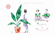 Plants & Friends, a Decorative Illustration by Knysh Ksenya (Thumbnail 7 of 11)
