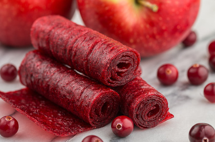 Apple cranberry pastille, a Food & Drink Photo by La_Vanda