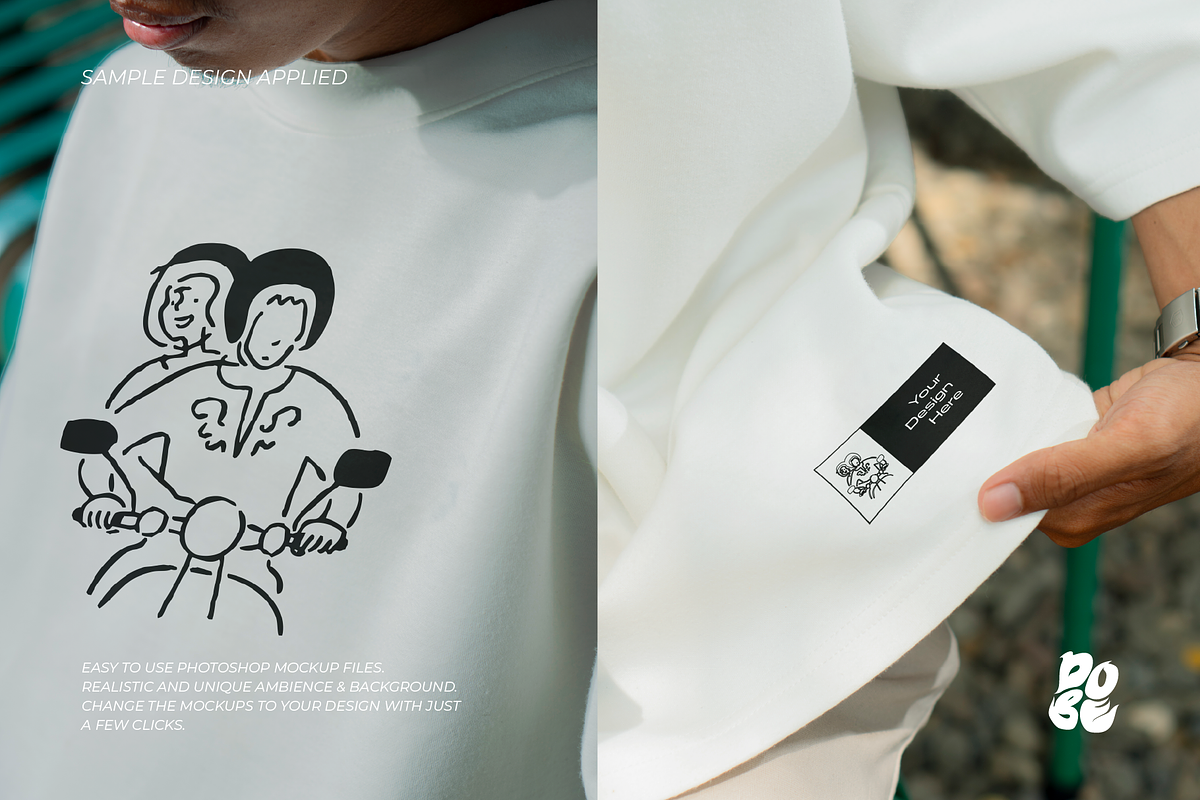 Mix Later Mockup Set - Vol 3, a Shirt Mockup by DOBE Studio (Photo 2 of 4)