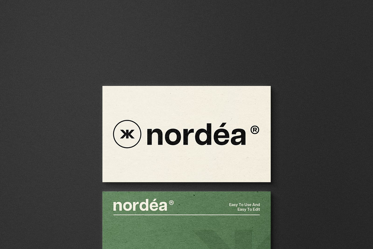 Nordea Branding Mockup, an Advertising Mockup by etigma.com (Photo 25 of 26)