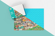 Puzzle Mockup - 12 views, a Packaging Mockup by Illusiongraphic (Thumbnail 14 of 25)