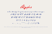 Harris : Brush Script Font, a Handwritten Font by BURSTYPE (Thumbnail 2 of 7)