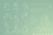 One Line Yoga Illustrations, a Person Illustration by Alina Kruss (Thumbnail 4 of 9)