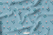 Spring Flowers Collection - Patterns, a Pattern Graphic by PawLoveArt (Thumbnail 8 of 11)