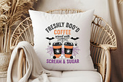 Halloween Coffee-Freshly Boo’d Coffe, an Illustration by Libby Wishes (Thumbnail 3 of 6)