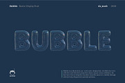 Bubble - Raster display font, a Font by Da_Noob Design co. (Thumbnail 1 of 2)