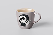 Halloween Grim Reaper Chibi Anime 3, an Illustration by vectstudio (Thumbnail 2 of 3)