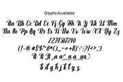 Mighttel, a Script Font by PollemSt (Thumbnail 9 of 10)
