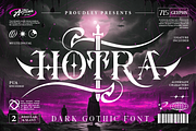 Hotra, a Serif Font by Artisan Themes (Thumbnail 1 of 12)
