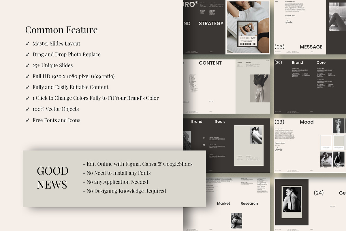 Ouro Brand Strategy Presentation, a Presentation Template by Studio Temply (Photo 4 of 12)