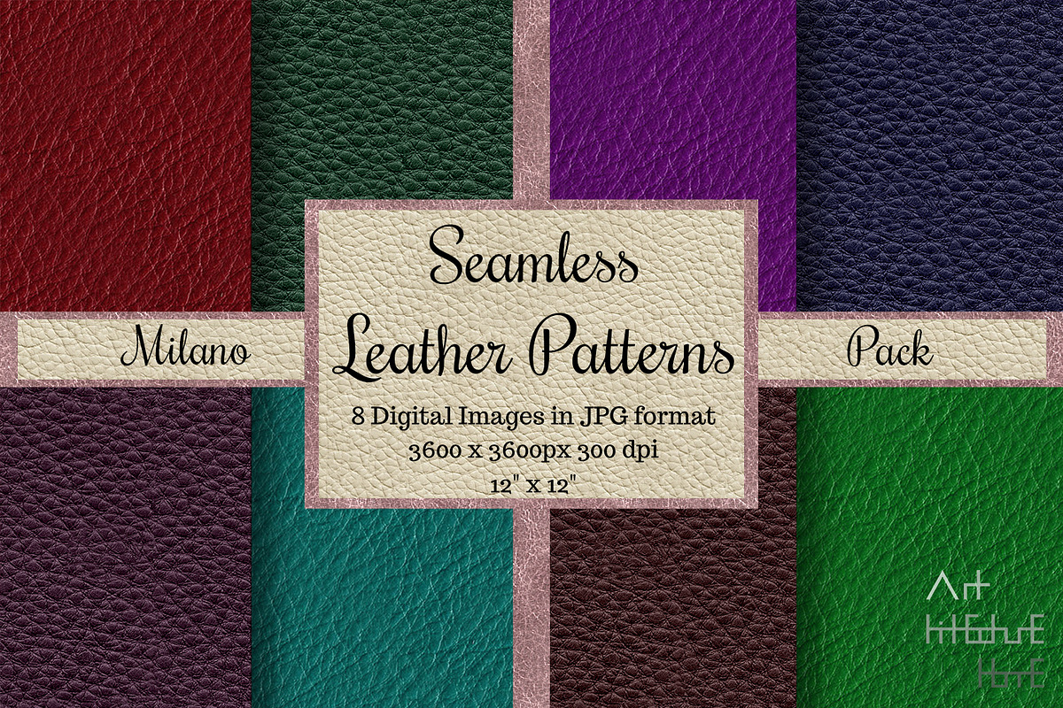 64 Seamless Leather Patterns Set 2, a Texture Graphic by Arthitecture Home (Photo 6 of 10)
