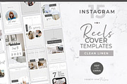 Instagram Reels Covers for Canva, a Social Media Template by Thirty One Palms Studio (Thumbnail 1 of 6)