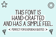 Fancy Doodle - Handwritten Font, a Handwritten Font by KiddoGlyphs Studio (Thumbnail 3 of 4)