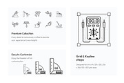 Tools Outline Icon Collection, an Icon by Prosymbols (Thumbnail 3 of 5)