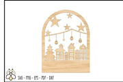 Laser Cut Christmas Cards, an Object Graphic by BeeCraftR (Thumbnail 5 of 13)