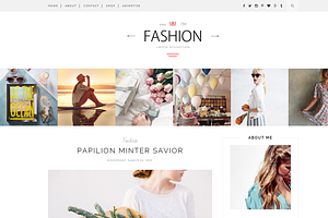 Fashion Responsive Blogger Template