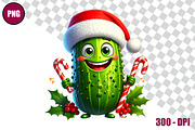 Christmas Pickles Clipart Bundle, a Decorative Illustration by taramija (Thumbnail 22 of 26)