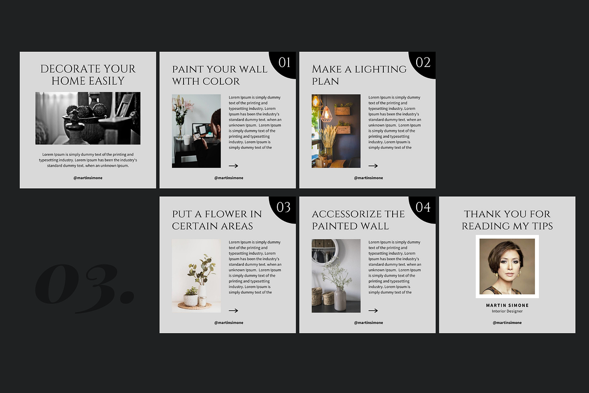 Instagram Carousel Vol. 5 | CANVA, a Social Media Template by bonadigitals (Photo 5 of 7)