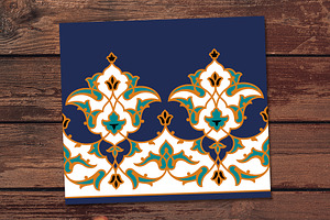 Floral Seamless Border