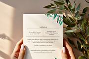 A5 Invite Mockup - PSD Mockup, a Templates & Theme by Samantha Logue (Thumbnail 4 of 4)