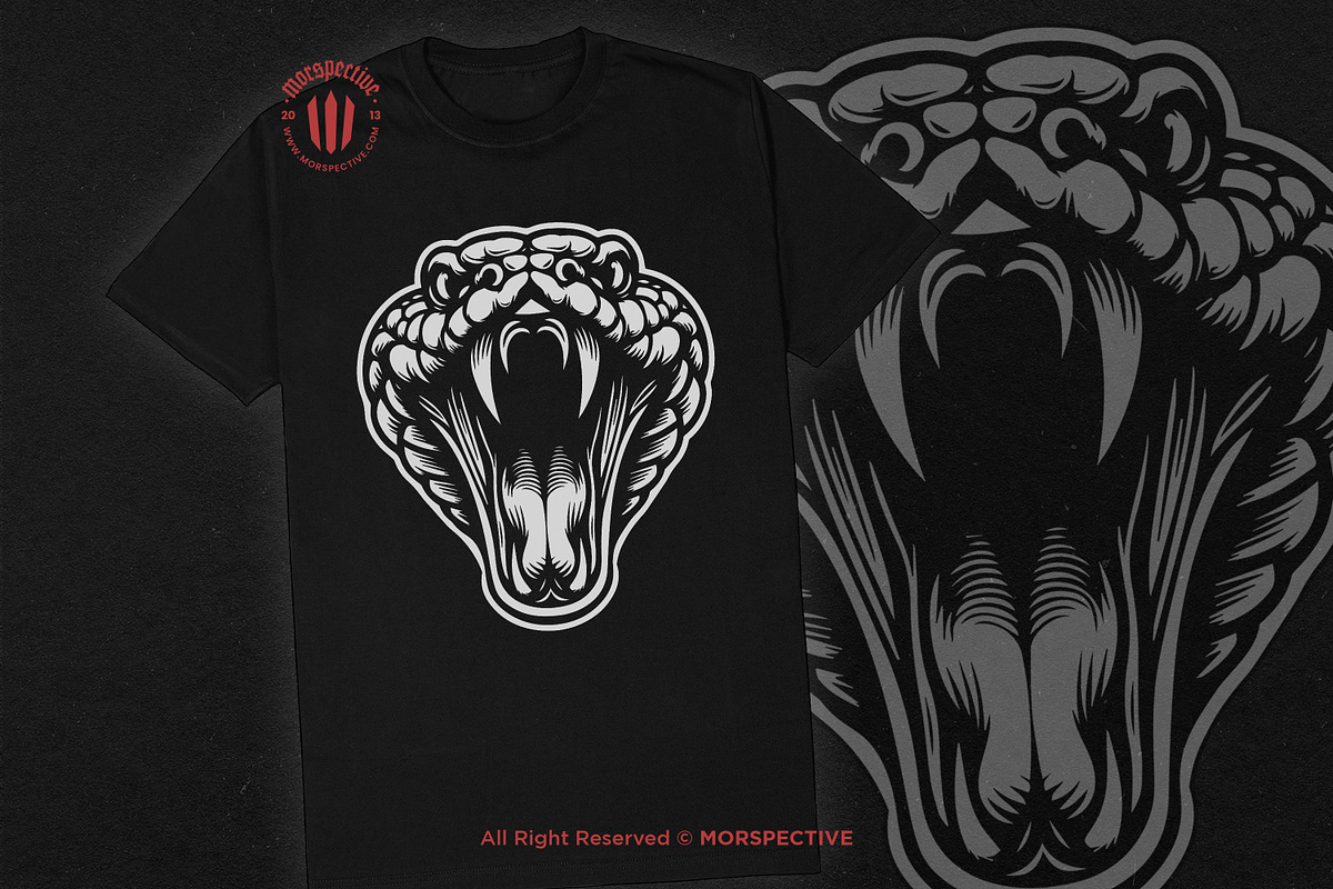 10 Bundle Dark Art Viper Snake Beast, an Animal Illustration by Morspective (Photo 2 of 7)