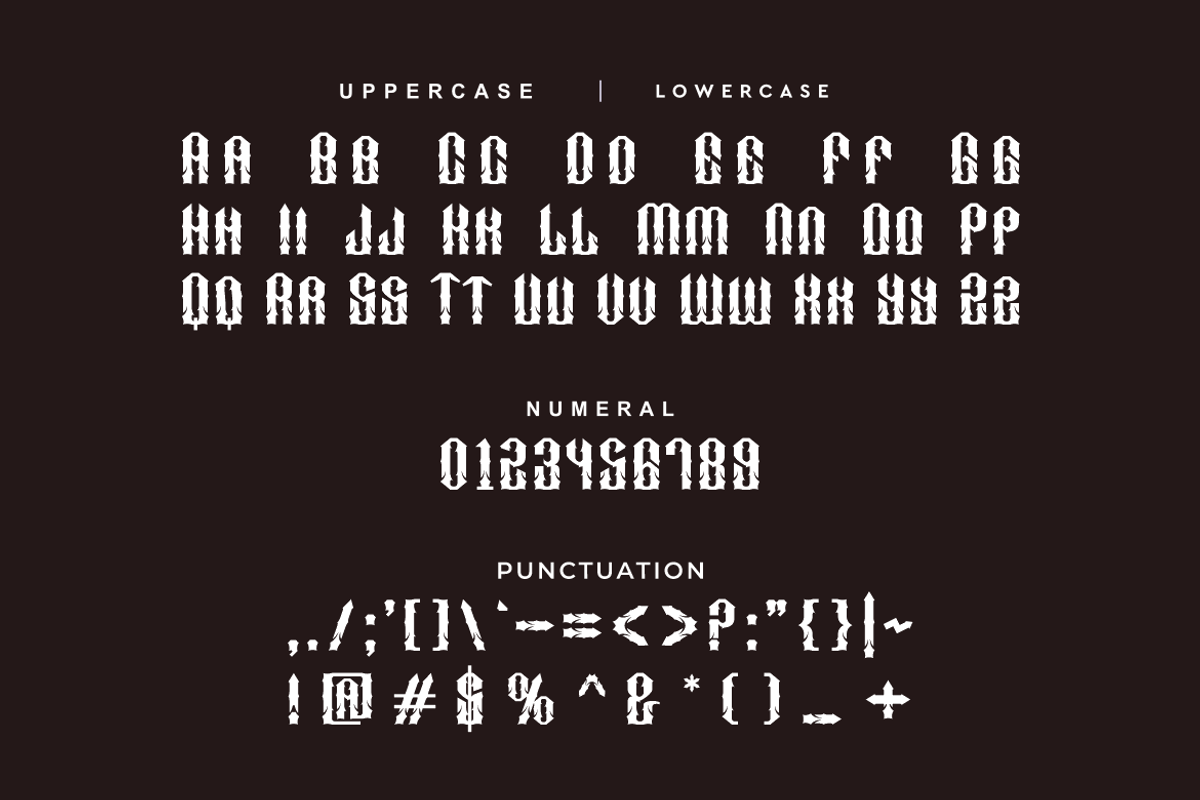 Music Rockleh - Music Font, a Blackletter Font by Iqsiart Studio (Photo 8 of 10)