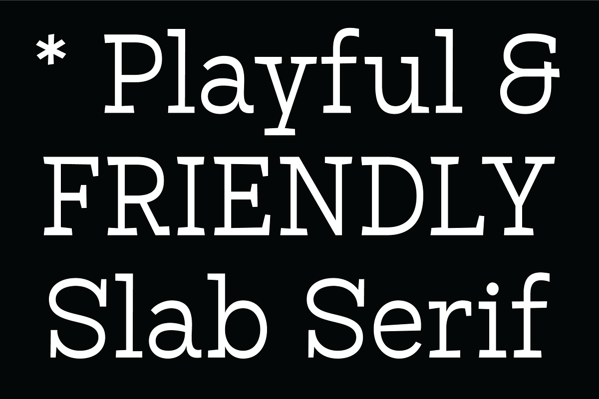 Bardamu - Happy & Weird Slab Serif preview 2