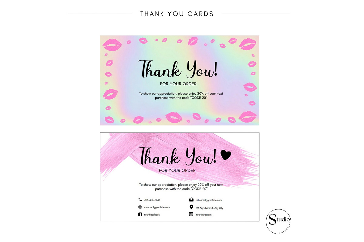 Canva Pastel Branding Kit, a Branding & Logo Template by CopertiniStudio (Photo 8 of 8)